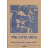Privatizarea - De ce? Cum? Pentru cine?