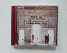 CD: Mozart &ndash; Mozart 200 (Weltstars Pr&auml;sentieren Die H&ouml;hepunkte Aus Der Ersten Vollst&auml;ndigen Mozart Edition)