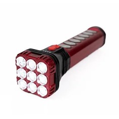 Lanterna Cu Incarcare Solara, Acumulator, Led 7 COB, 9 XPE, 5V, 18W foto
