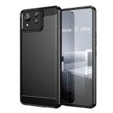 Husa carbon pentru asus zenfone 11 ultra, tech protects, negru