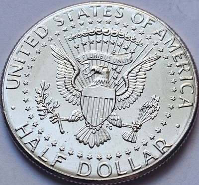 1/2 ,Half Dollar 2025 USA, unc, lit.D / P, km#202b foto