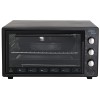Cuptor Electric Zilan 45L, 1300W, Timer 90min, Grill, 300&deg;C, Negru + Tava Coacere/Pizza Incluse + Cadou
