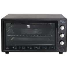 Cuptor electric Zilan, 45 L, 1300 W, timer, grill, tava coacere, tava pizza incluse + Cadou surpriza