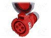 Conector alimentare AC, IEC 60309, IP67, 32A, 400V AC, 4 pini, PCE - 2242-6
