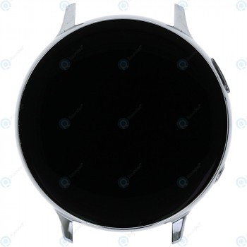 Samsung Galaxy Watch Active2 44 mm (SM-R825) Unitate de afișare completă argintie GH82-22014C GH82-21108C foto