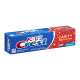 Pasta de Dinti pentru Copii, Crest 3D White, Sparkle Fun, Aroma Bubble Gum, 130gr