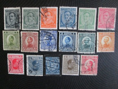 IUGOSLAVIA LOT STAMPILAT=27 foto