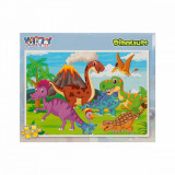 Cumpara ieftin Puzzle Witty Puzzlezz, Dinozauri, 100 piese