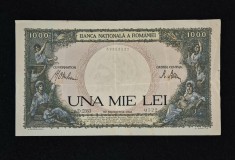 Bancnota 1000 LEI UNA MIE LEI 10 septembrie 1941
