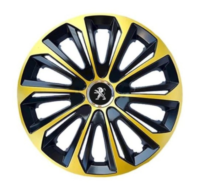 Set 4 capace roti Extra strong gold R16 pentru gama Peugeot