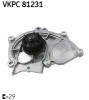 SKF VKPC 81231 Pompă de apă, răcire motor