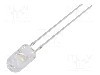 Dioda LED, 5mm, alb cald, 8,5...10lm, 30mA, 2,9...3,4V, OPTOSUPPLY - OSM54P5E31B