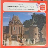 Disc vinil, LP. Symphonie No. 38 Prague, No. 25-Mozart, London Symphony Orchestra, Georg Solti-242811