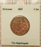 Danemarca 10 kroner 2007 - The Nightingale - km 923 - G011, Europa