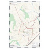 Cumpara ieftin Harta decorativa pentru perete Alba Iulia, Stil Clasic, 70x100 cm, PVC