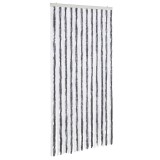 Cumpara ieftin Perdea pentru insecte, gri si alb, 100x220 cm, Chenille