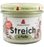 Pate Bio Vegetal cu 4 Feluri de Piper Zwergenwiese 180gr