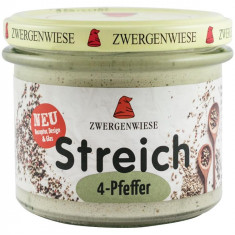 Pate Bio Vegetal cu 4 Feluri de Piper Zwergenwiese 180gr