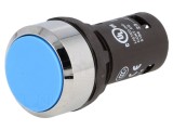 Comutator 22mm Acţionat prin Apăsare 1 NO Poz.i Stabil