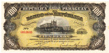 Paraguay 100 Pesos 1907 P-159 UNC