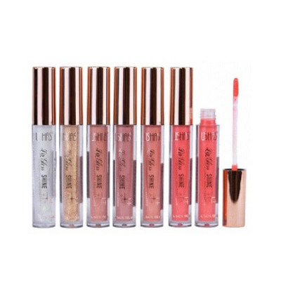 Set 6 luciuri de buze, Ushas, Shine Lip Gloss, 02 foto