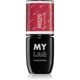 MYLAQ UV Gel Polish lac de unghii sub forma de gel culoare My Sweetheart 5 ml