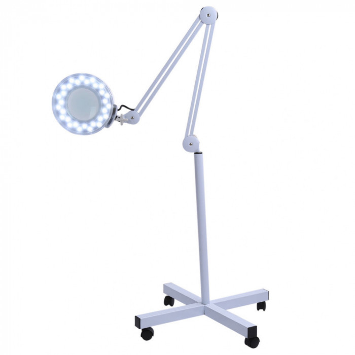 Lampa LED lupa cosmetica profesionala, Lumina rece, Marire 5x