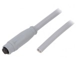 Conector M8 5m Mamă 5 PIN Drept IP67 30V PVC