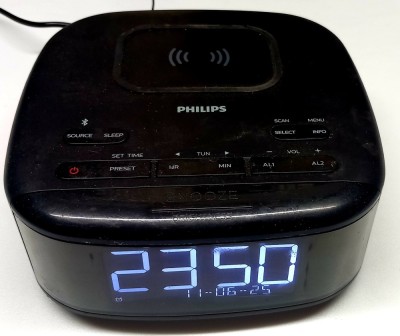 Radio Philips TAR7705/10 - bluetooth, wireless charger, USB, DAB, radio FM/AM, 2 difuzoare foto