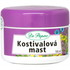 Dr. Popov Herbal ointments Comfrey crema pentru masaj pentru mușchi, articulații și tendoane 100 ml