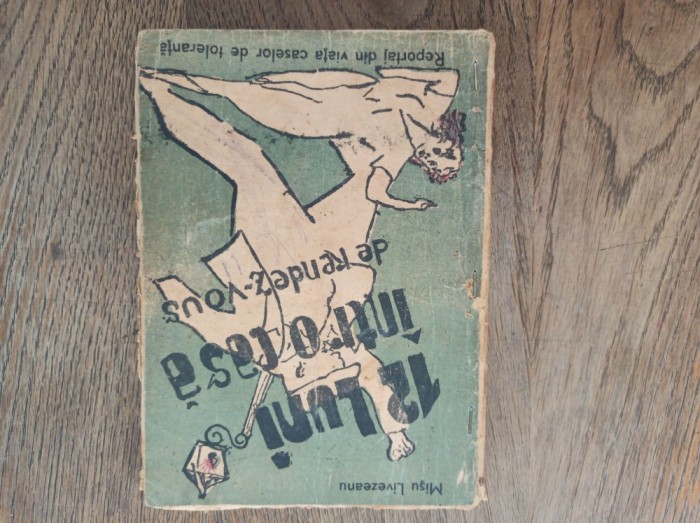 12 LUNI INTR-O CASA DE RENDEZ-VOUS, Reportaj dintr-o casa de toleranta - MISU LIVEZEANU, CCA 1930