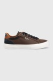 Pepe Jeans sneakers KENTON COURT 878 culoarea maro PMS30839