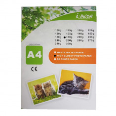 Set 20 Hartii Foto Glossy A4 i-Aicon, 180 g/m2