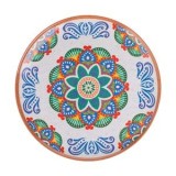 Farfurie Rotundă Melamină Model Aztec &Oslash;20cm, CMCLASS