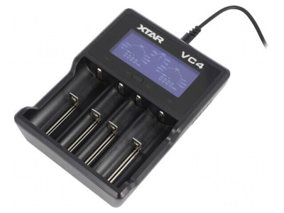 &amp;Icirc;ncărcător VC4 cu Microprocesor Li-Ion/Ni-MH 1A pentru 4 Celule foto