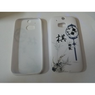 Husa Capac Design HTC One M8 Chinese Characters foto