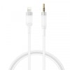 Cablu Audio Lightning - 3.5mm XO Design NB-R279A, 1m, Alb, Apple