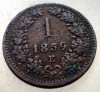 F.135 AUSTRIA 1 KREUZER 1859 E, Europa, Cupru (arama)