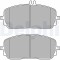 DELPHI LP3437 set placute frana,frana disc