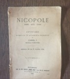 Nicopole 1396-1877-1902 Cuvintare rostita in Academia Romana de Carol I Regele RImaniei