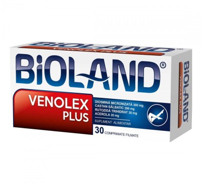 Bioland Venolex Plus 30 comprimate filmate Biofarm foto