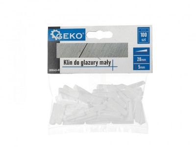 Set pene pentru gresie si faianta, 9 mm, 50 elemente, Geko G00445-D foto