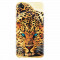 Husa silicon pentru Apple Iphone 4 / 4S, Animal Tiger