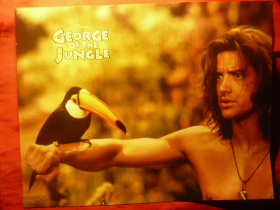 Fotografie- Film - George of the Jungle cu Brendan Fraser 1997 dim.=35x28 cm foto