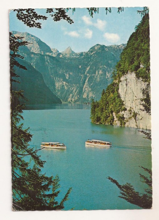 FA76 - Carte Postala - GERMANIA - Koningsee, circulata 1975