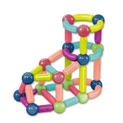 Joc de constructie, Magnetic, 46 Piese foto