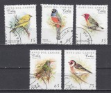 A12 S1 25 - Timbre foarte vechi - Cuba - pasari exotice - 1997