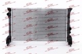 Radiator Mercedes Sprinter, motor: 2.1 CDI, intrare/iesire conectare rapida; FWD, 691x418x27, SRLine, Aluminiu/ Plastic brazat, 9105000200;