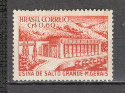 Brazilia.1956 Inaugurarea Uzinei Electrice Salto Grande GB.14 foto