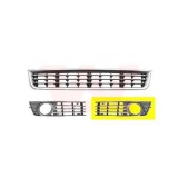 Grila bara protectie Audi A4 (8e2, B6) Van Wezel 0325591, parte montare : stanga, fata